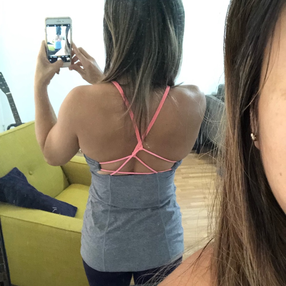 Lululemon athletica tank top with built-in bra